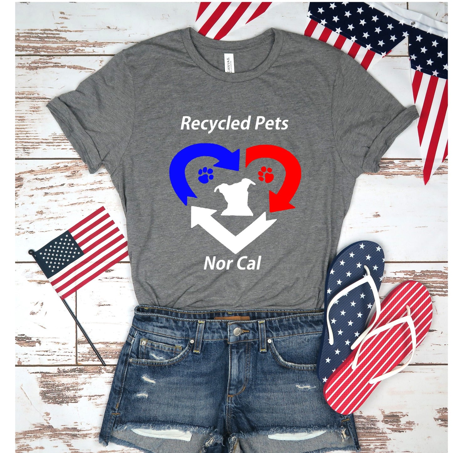 RPNC 4th of July Unisex - Ruff Life Rescue Wear