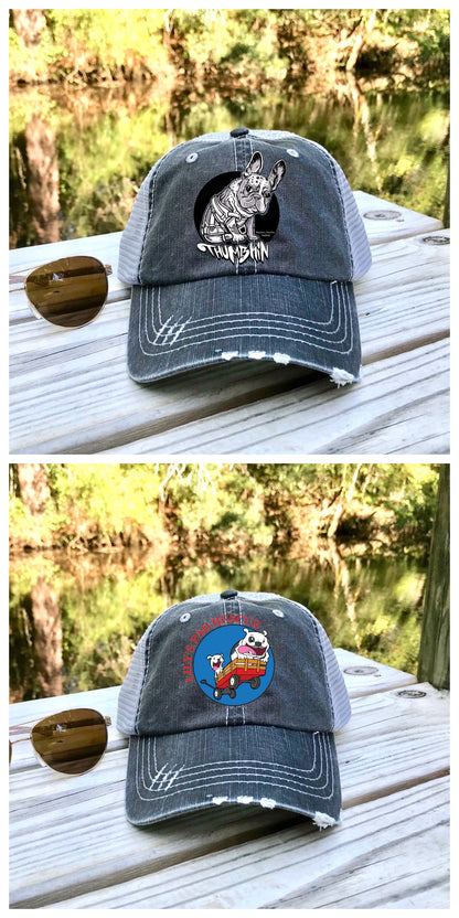 Lily's Vintage Trucker Cap - Ruff Life Rescue Wear
