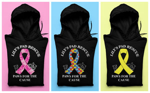 Lily's Pad Rescue Awareness Pullover Hoodie