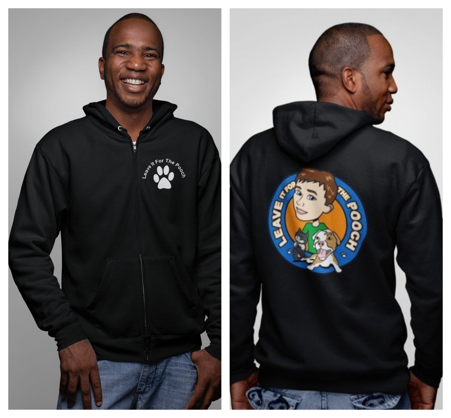 Original Logo Zip Up (Available in several colors) - Ruff Life Rescue Wear