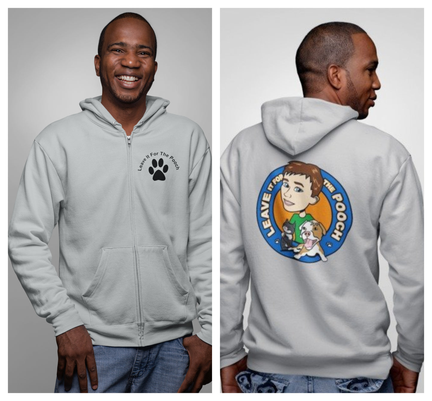 Original Logo Zip Up (Available in several colors) - Ruff Life Rescue Wear