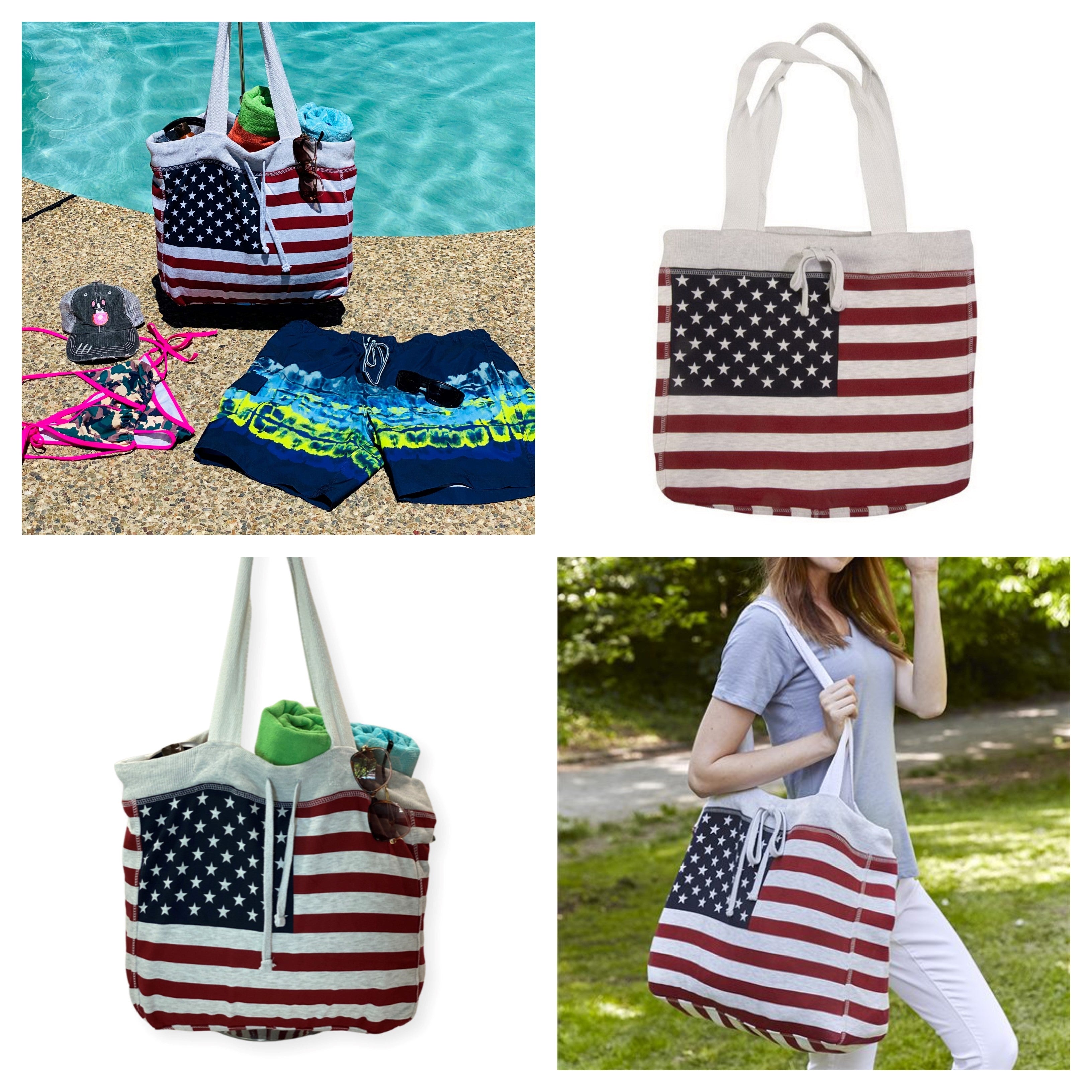 Flag Beachcomber Bag