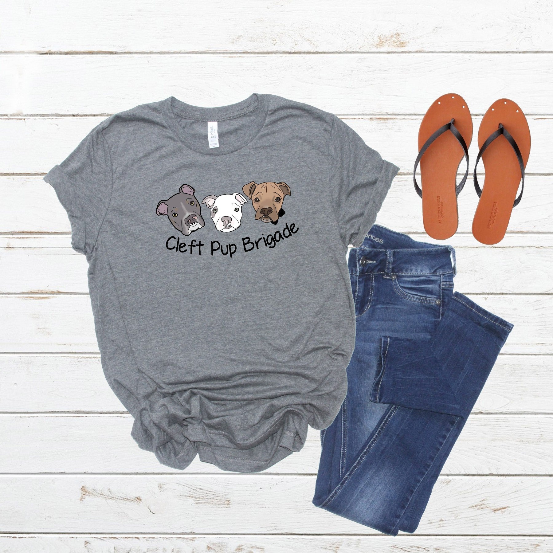 New Cleft Pup Brigade Unisex (large logo) - Ruff Life Rescue Wear