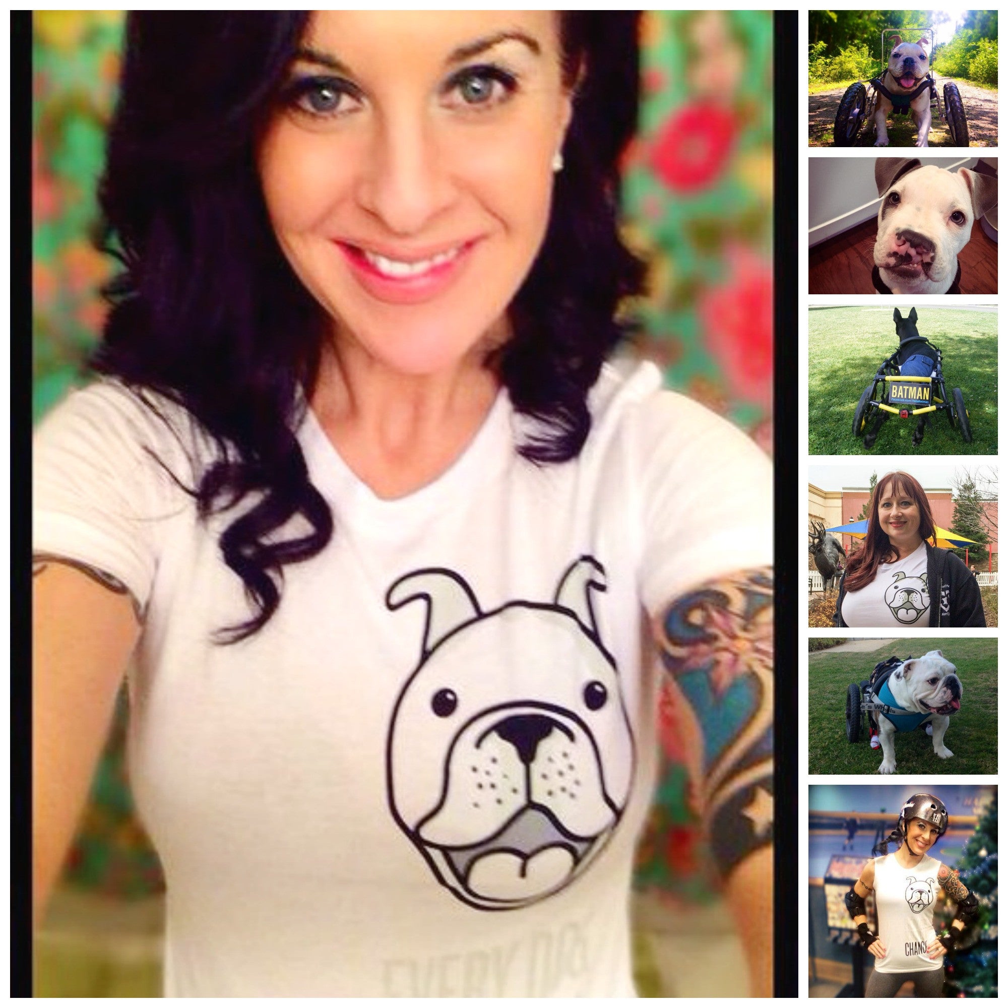 Every Dog Deserves a Chance! Women's Slim Fit - Ruff Life Rescue Wear