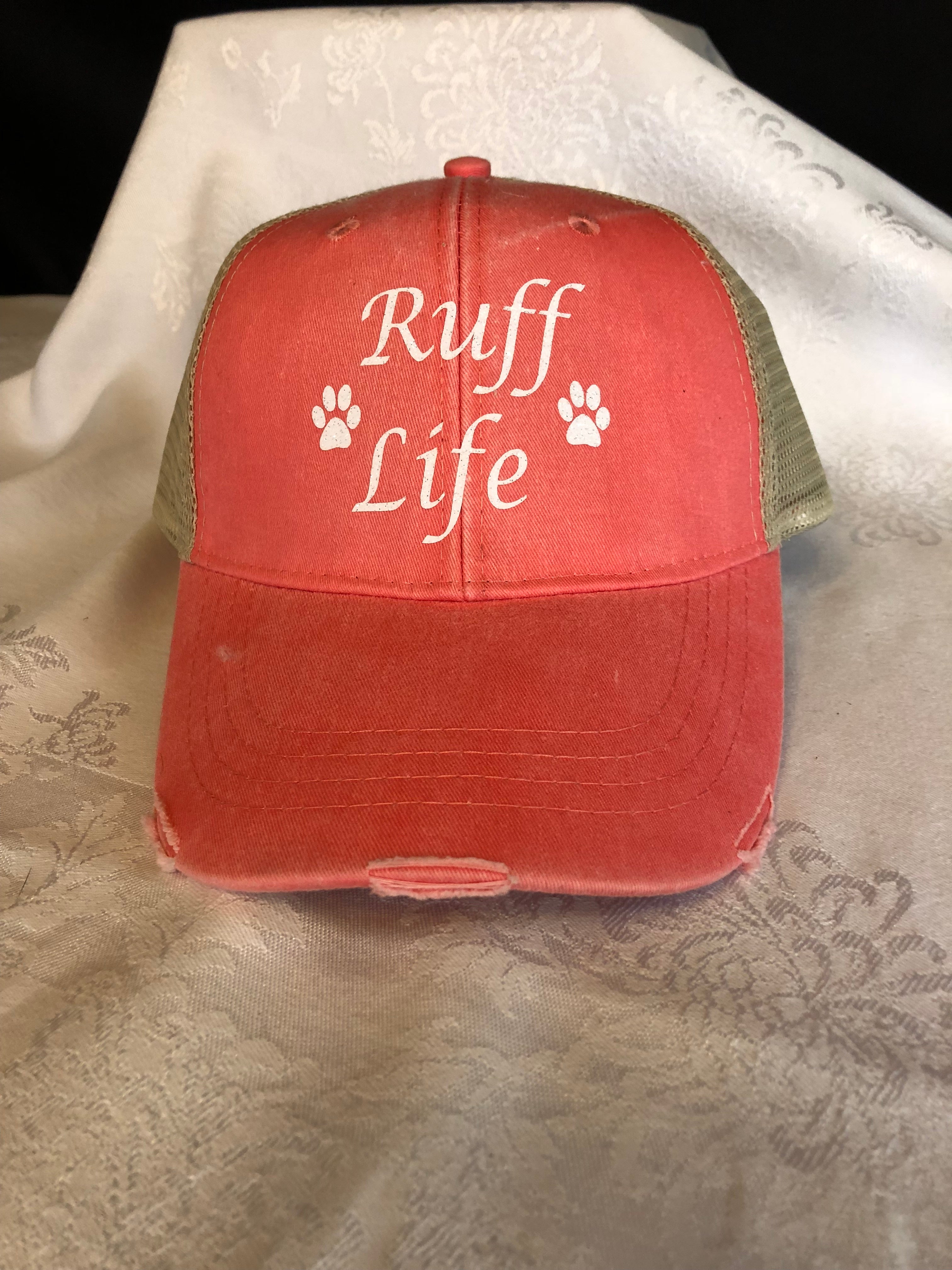 Ruff Life Distressed Cap - Ruff Life Rescue Wear