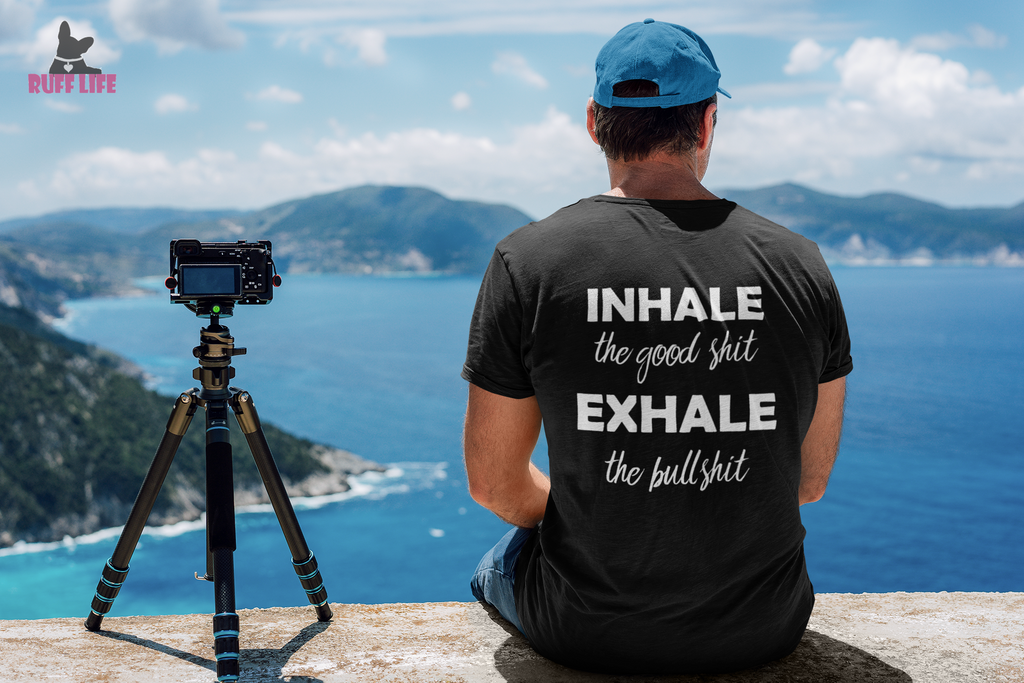 Inhale Exhale Unisex Tee - Ruff Life Rescue Wear