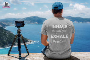 Inhale Exhale Unisex Tee - Ruff Life Rescue Wear