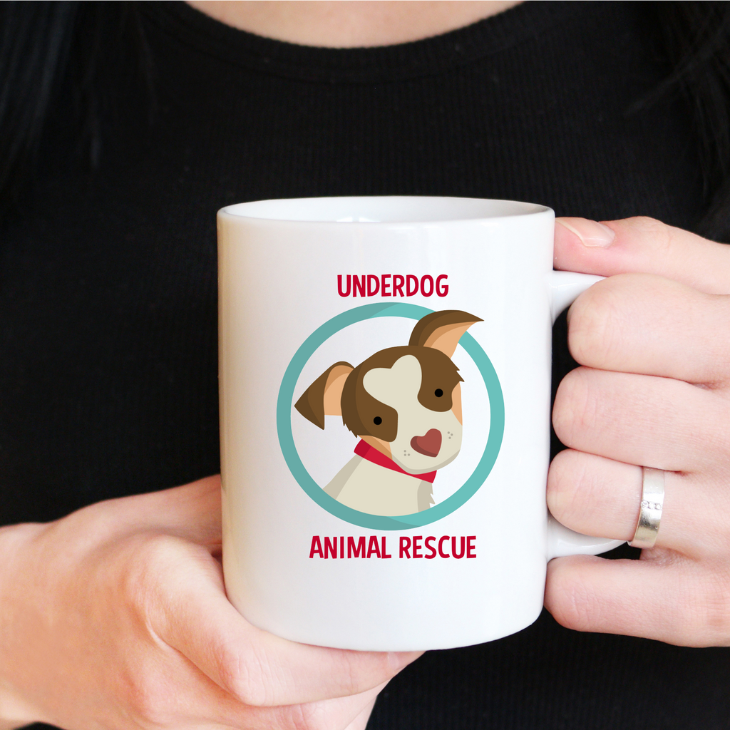 Underdog Coffee Mug - Ruff Life Rescue Wear