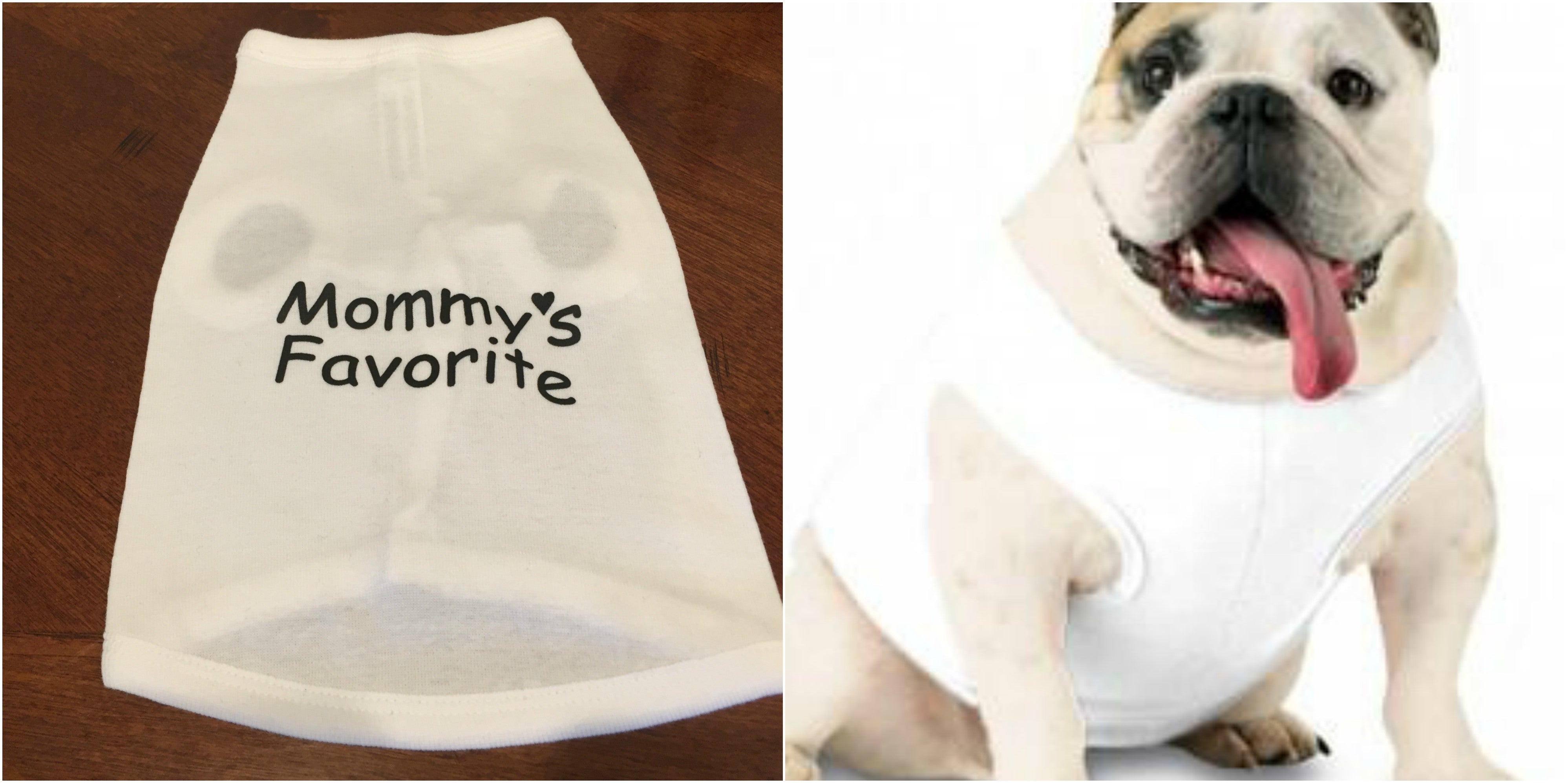 Mommy's Favorite -Doggie Tee - Ruff Life Rescue Wear