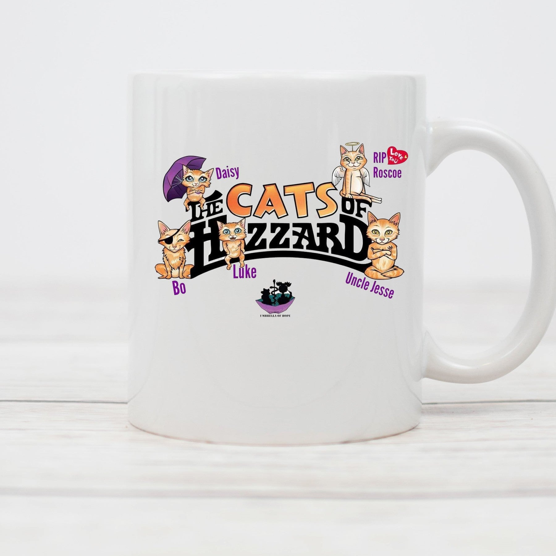Umbrella Of Hope Coffee Mug - Ruff Life Rescue Wear