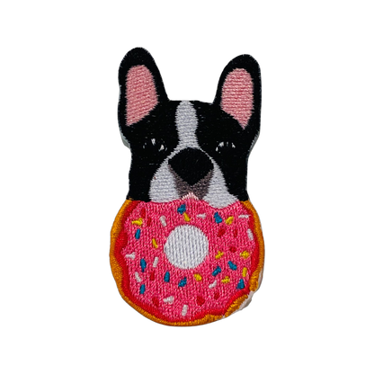 French Bulldog Donut Vintage Trucker Cap