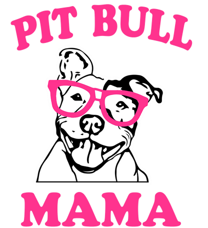 Pit Bull Mama Tee - Ruff Life Rescue Wear