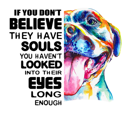 Pitty Eyes Flowy Racerback Tank - Ruff Life Rescue Wear