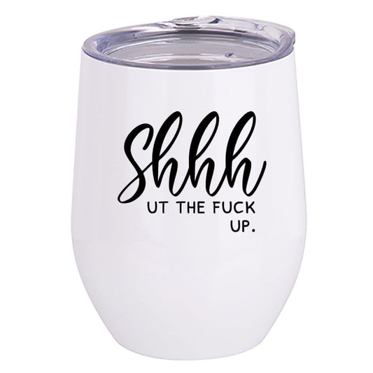 SHHHH Wine Tumbler - Ruff Life Rescue Wear