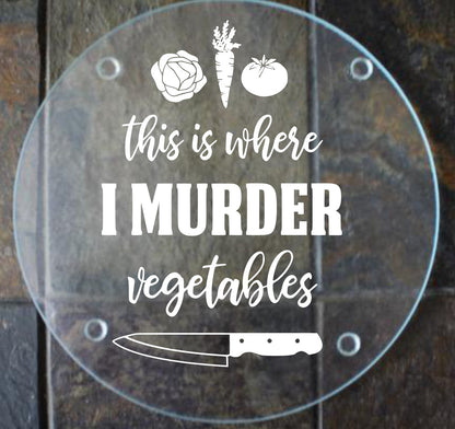Glass Cutting Boards - Ruff Life Rescue Wear