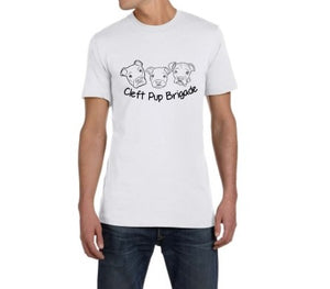 Cleft Pup Brigade Unisex Large Logo - Ruff Life Rescue Wear