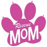 Rescue Mom - (Ladies V-Neck) - Ruff Life Rescue Wear