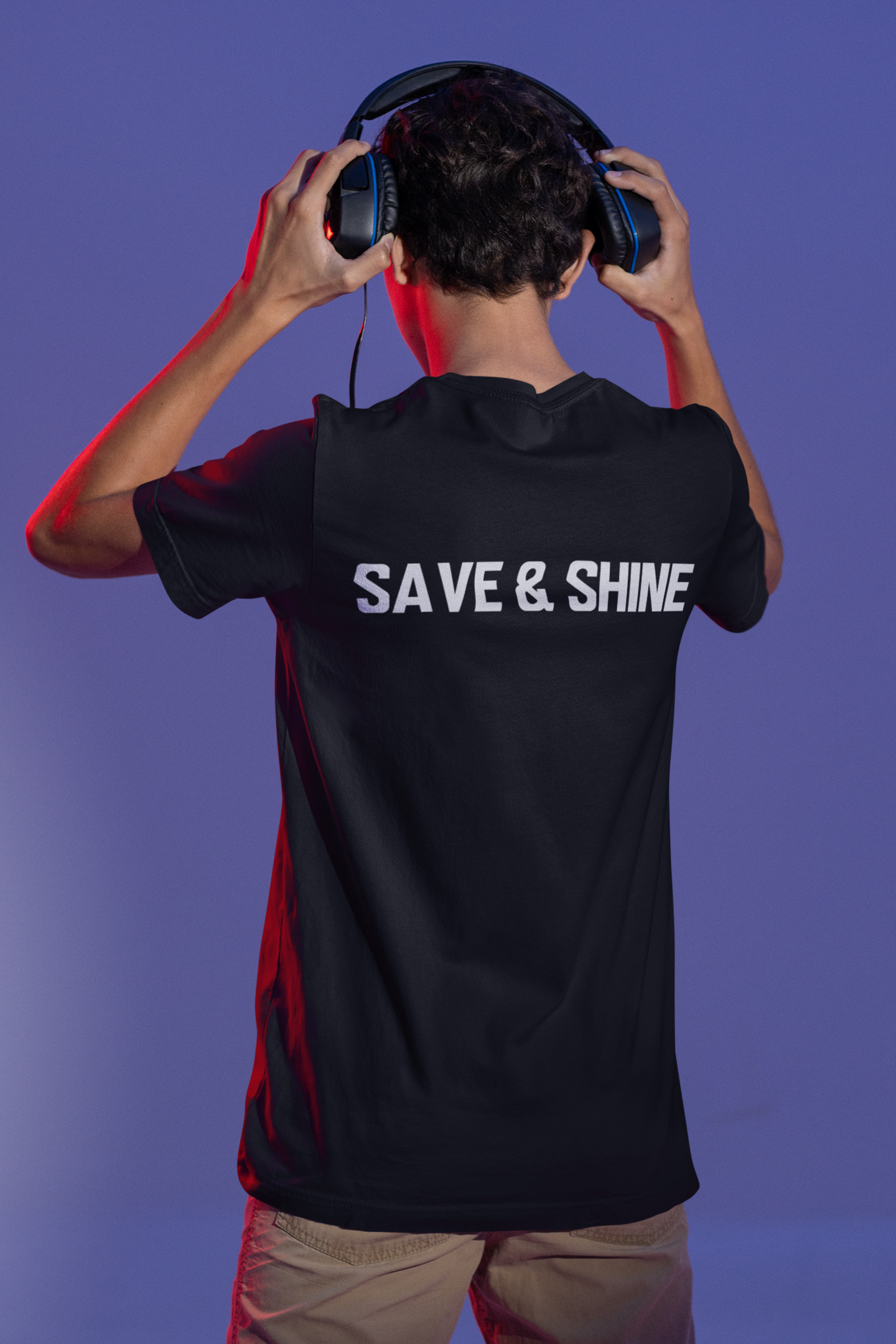 Save and Shine Youth Tee - Ruff Life Rescue Wear