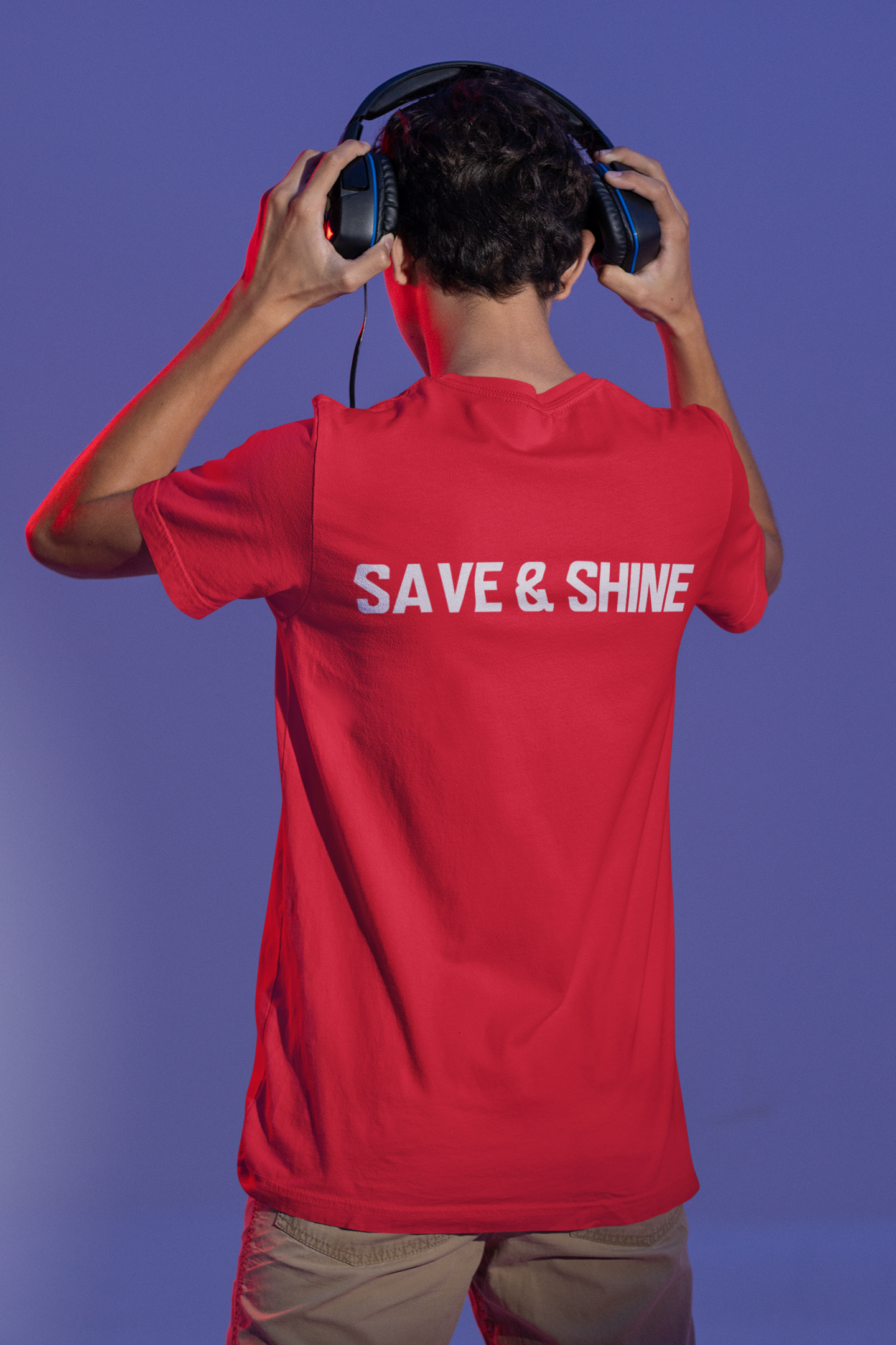 Save and Shine Youth Tee - Ruff Life Rescue Wear