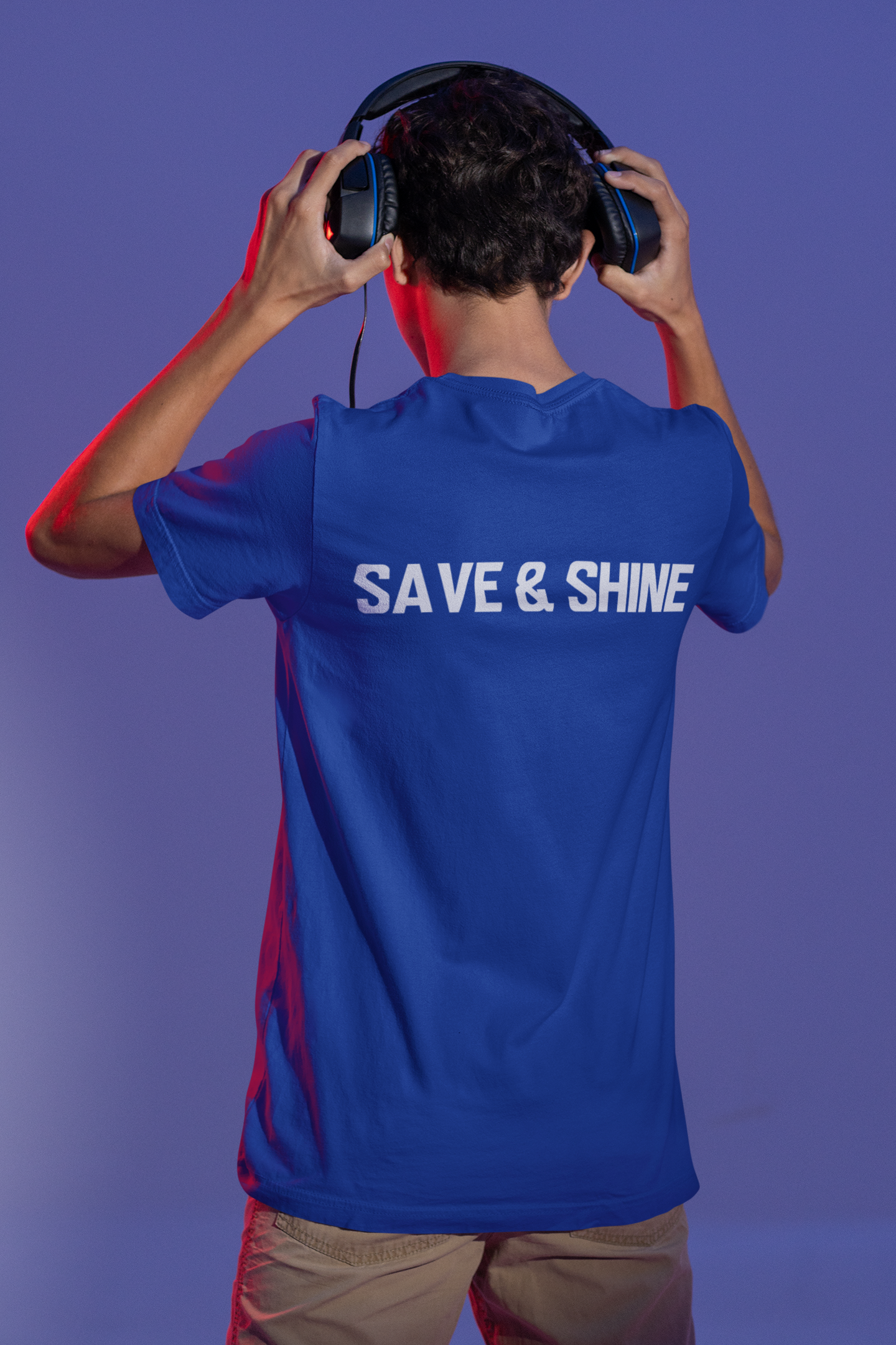 Save and Shine Youth Tee - Ruff Life Rescue Wear