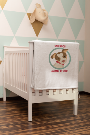 Underdog Baby Blanket - Ruff Life Rescue Wear