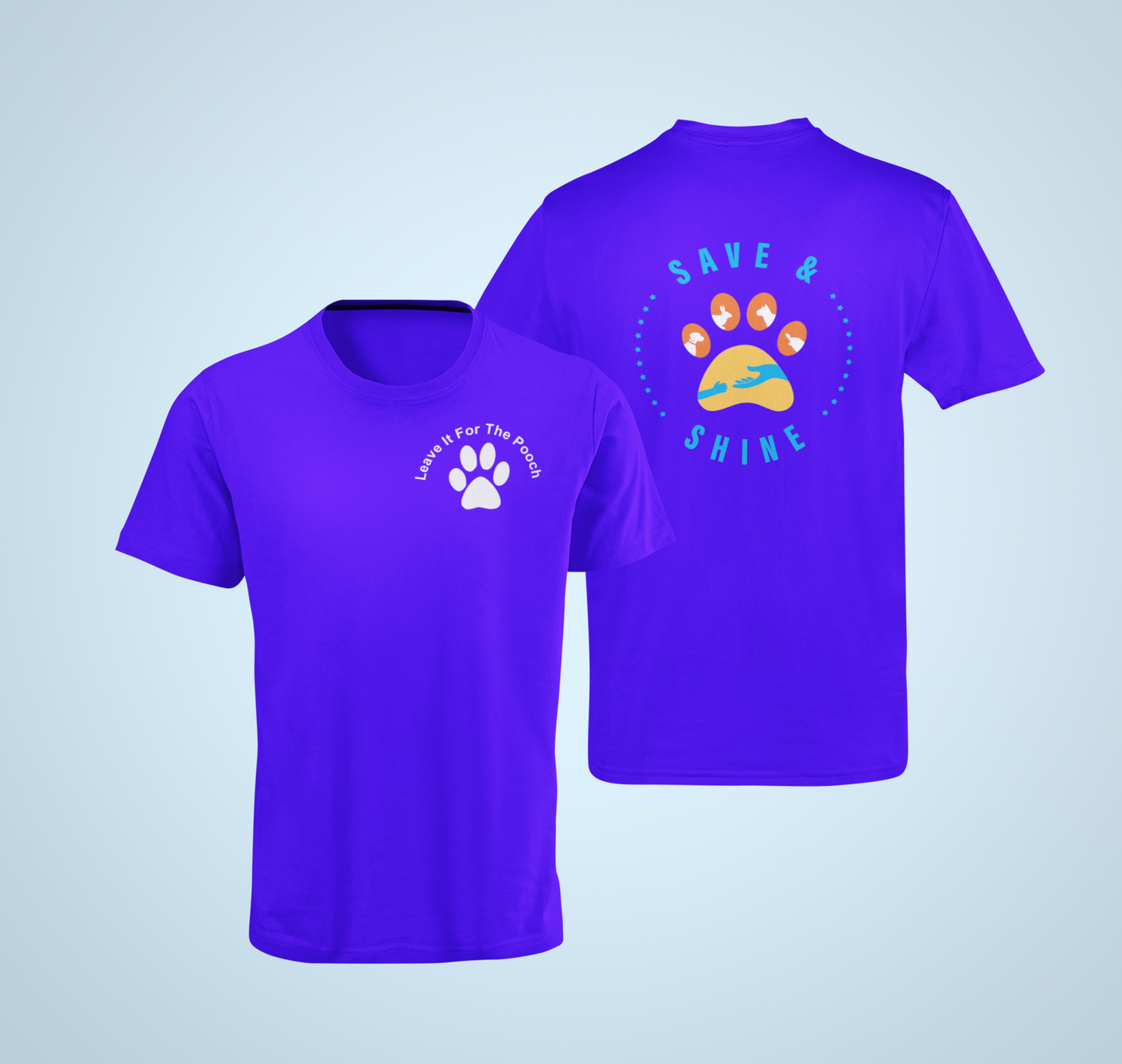 Save and Shine Unisex Tee (Available in several colors) - Ruff Life Rescue Wear