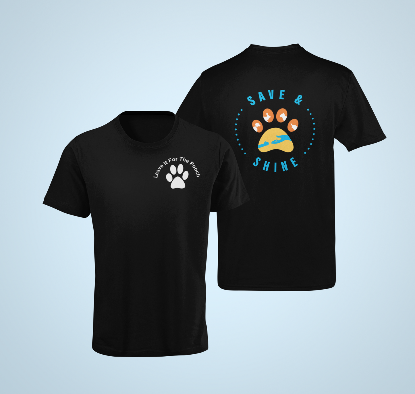 Save and Shine Unisex Tee (Available in several colors) - Ruff Life Rescue Wear