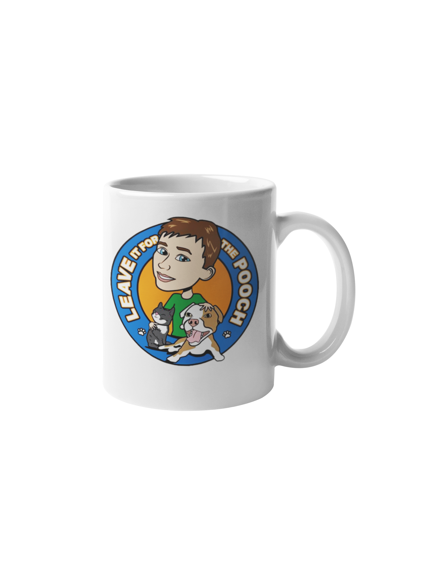 Leave It For The Pooch Coffee Mug - Ruff Life Rescue Wear