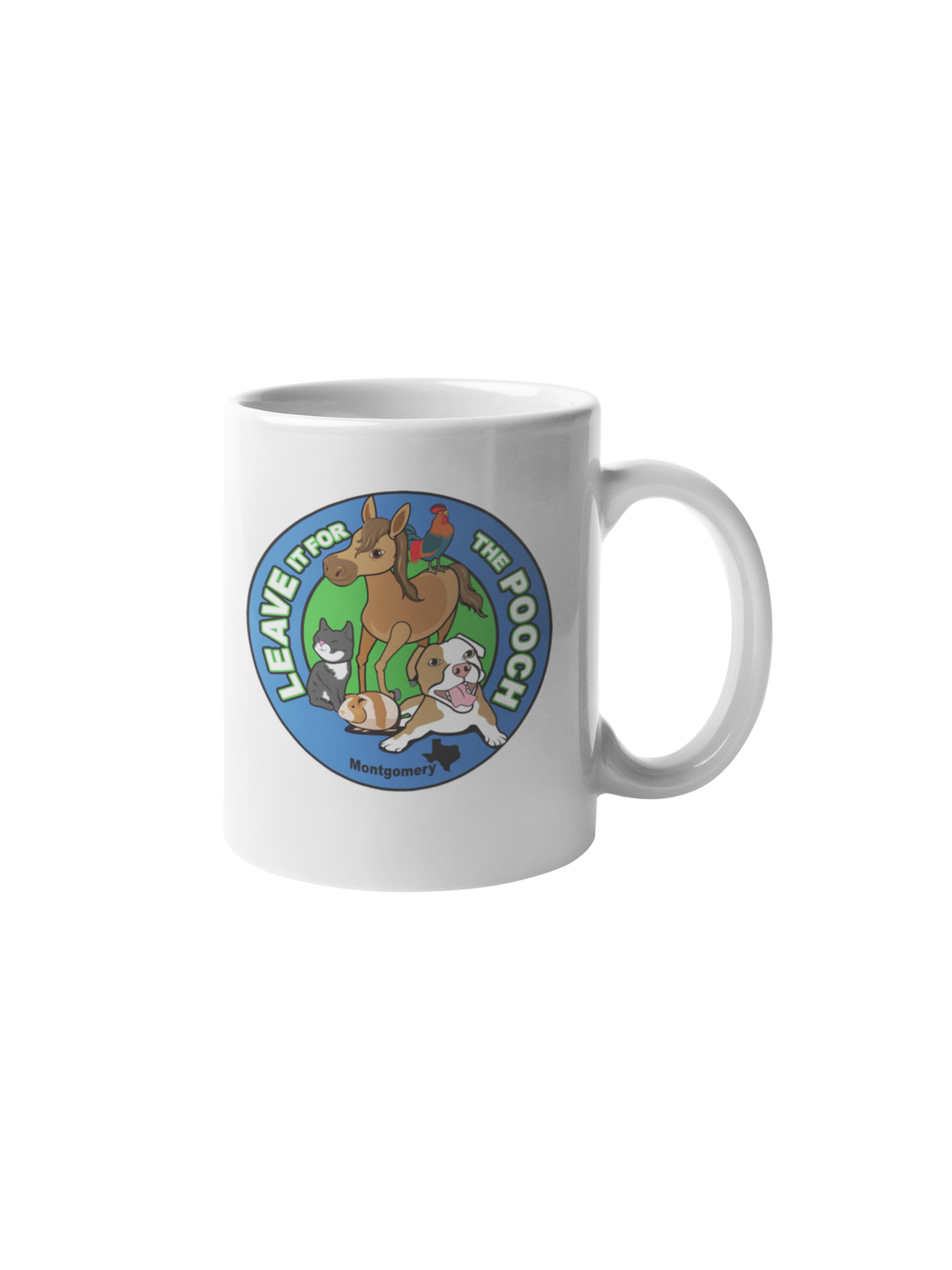 New Logo Leave It For The Pooch Coffee Mug