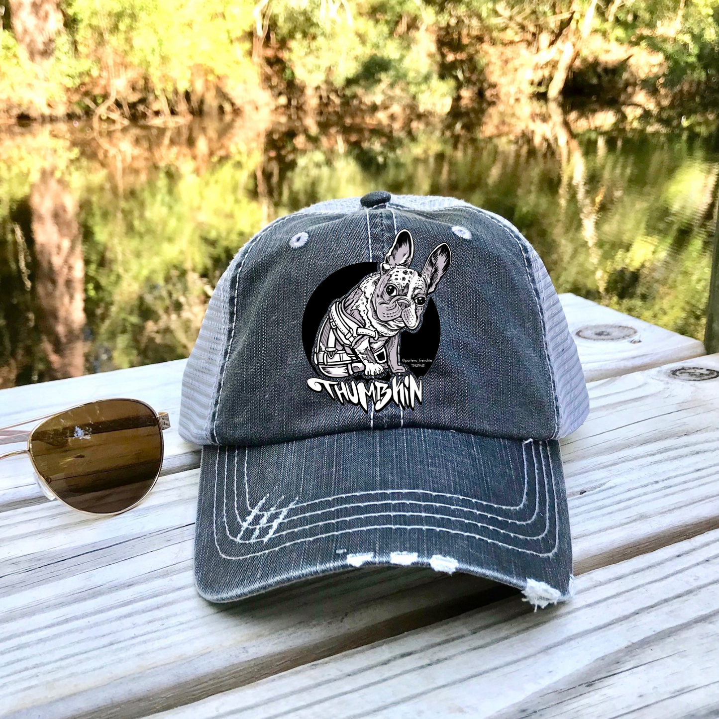 Lily's Vintage Trucker Cap - Ruff Life Rescue Wear