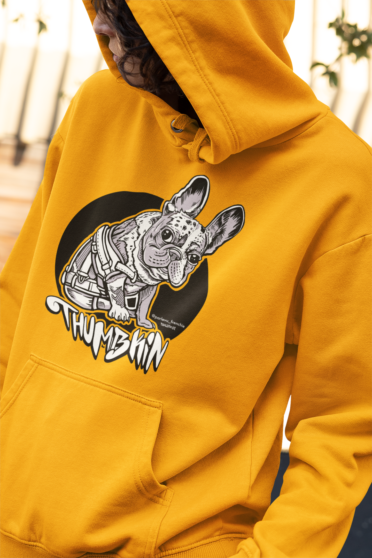 Thumbkin Unisex Hoodie (Available in several colors) - Ruff Life Rescue Wear