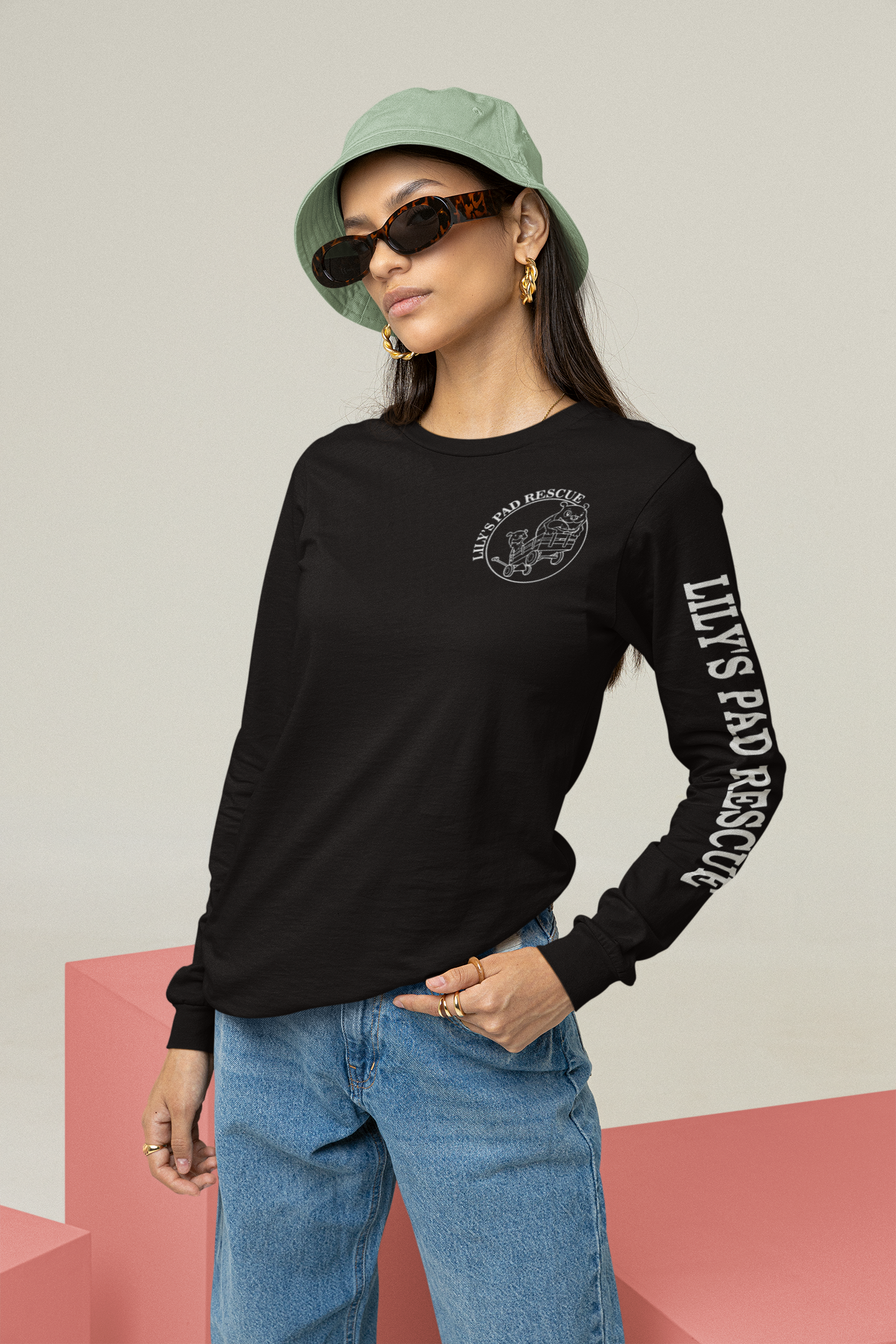 Lily's Pad Long Sleeved Unisex - Ruff Life Rescue Wear