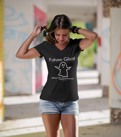 Bethany's Relaxed V-Neck T-Shirt - Ruff Life Rescue Wear