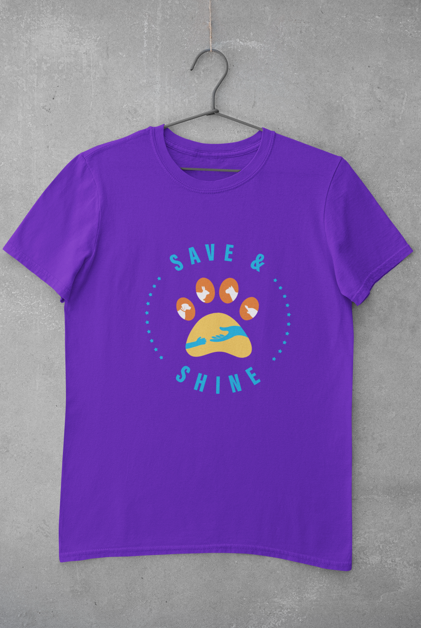 Save and Shine Youth Tee - Ruff Life Rescue Wear