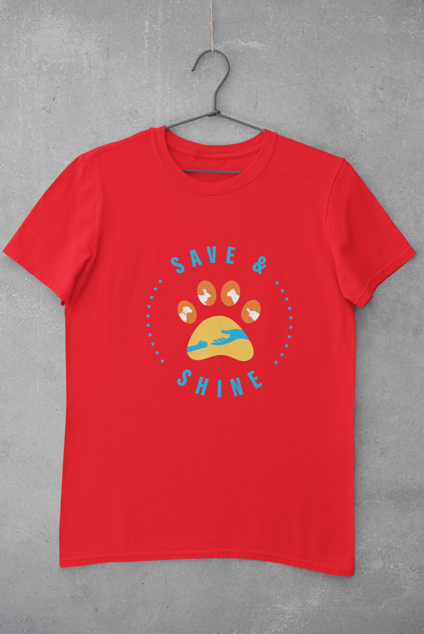 Save and Shine Youth Tee - Ruff Life Rescue Wear