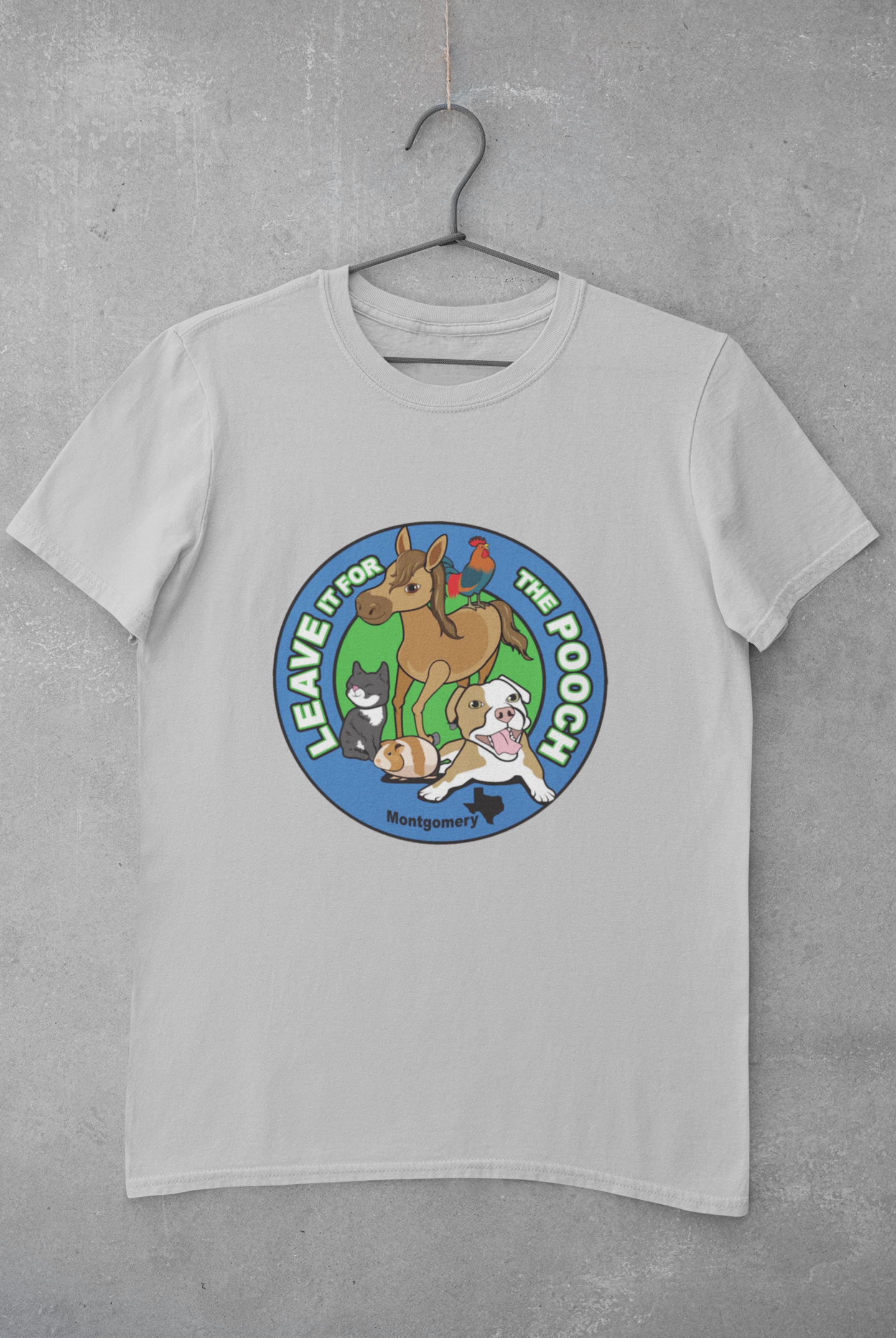 New Logo Leave It For The Pooch Youth Tee - Ruff Life Rescue Wear