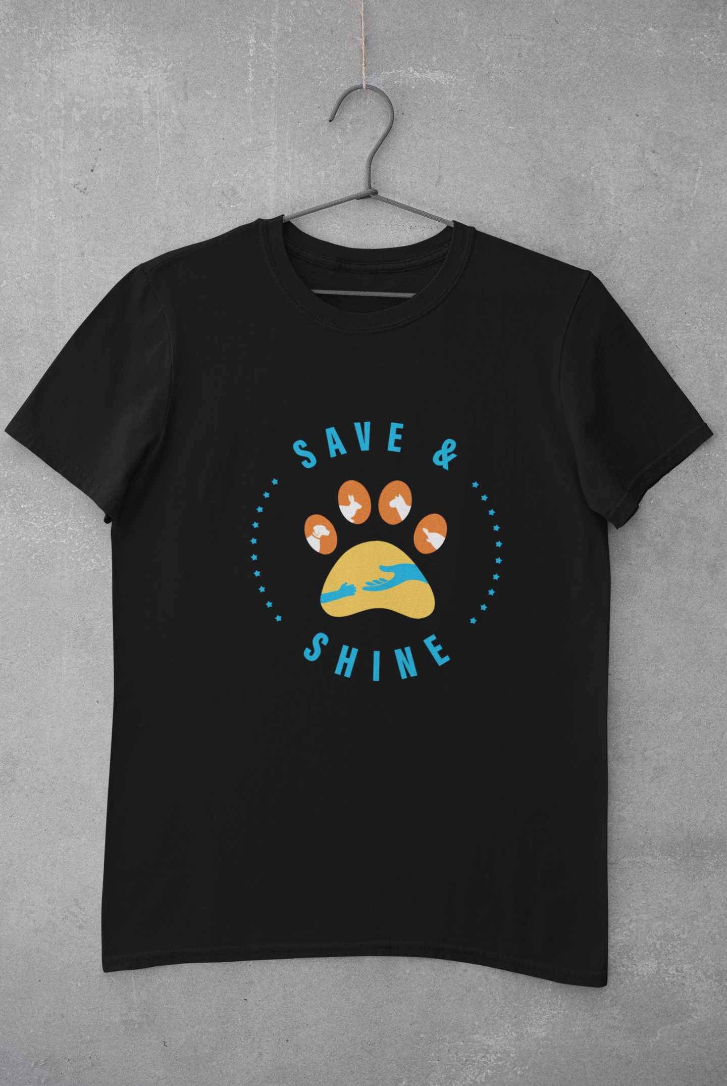 Save and Shine Youth Tee - Ruff Life Rescue Wear