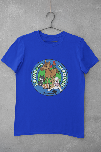 New Logo Leave It For The Pooch Youth Tee - Ruff Life Rescue Wear