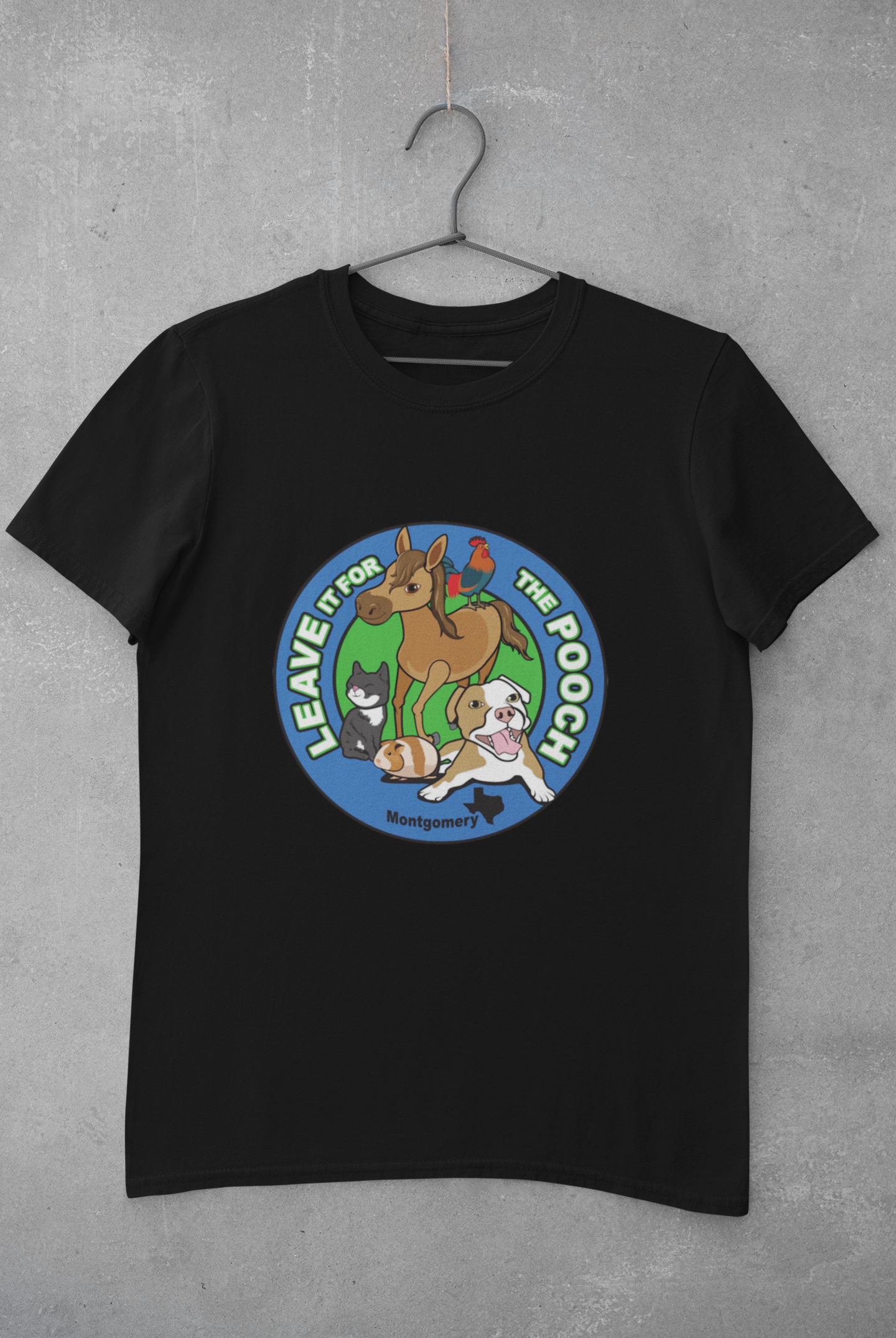 New Logo Leave It For The Pooch Youth Tee - Ruff Life Rescue Wear