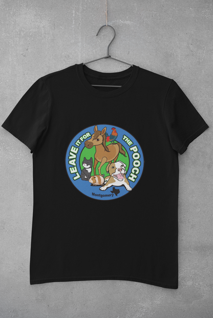 New Logo Leave It For The Pooch Youth Tee - Ruff Life Rescue Wear