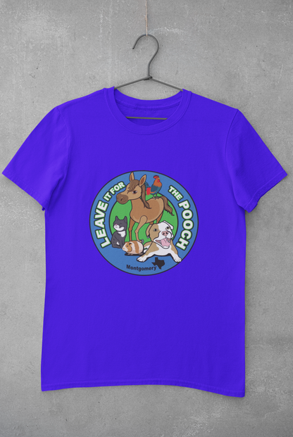 New Logo Leave It For The Pooch Youth Tee - Ruff Life Rescue Wear