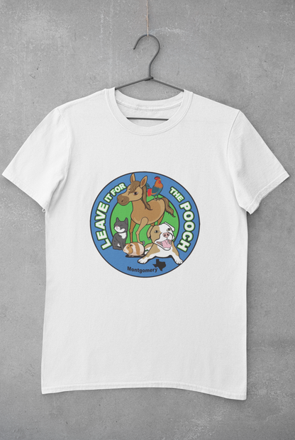 New Logo Leave It For The Pooch Youth Tee - Ruff Life Rescue Wear