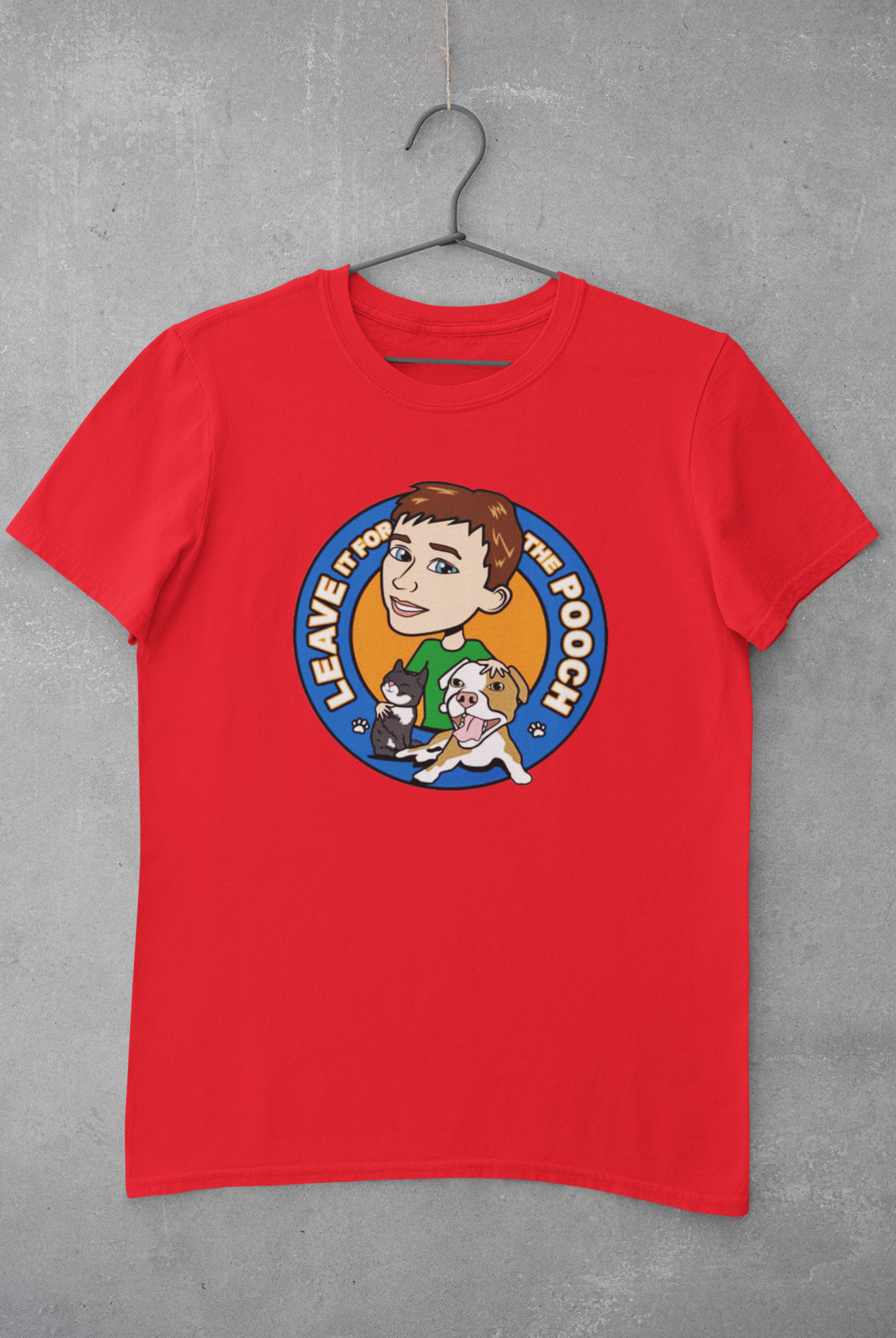 Leave It For The Pooch Youth Tee - Ruff Life Rescue Wear