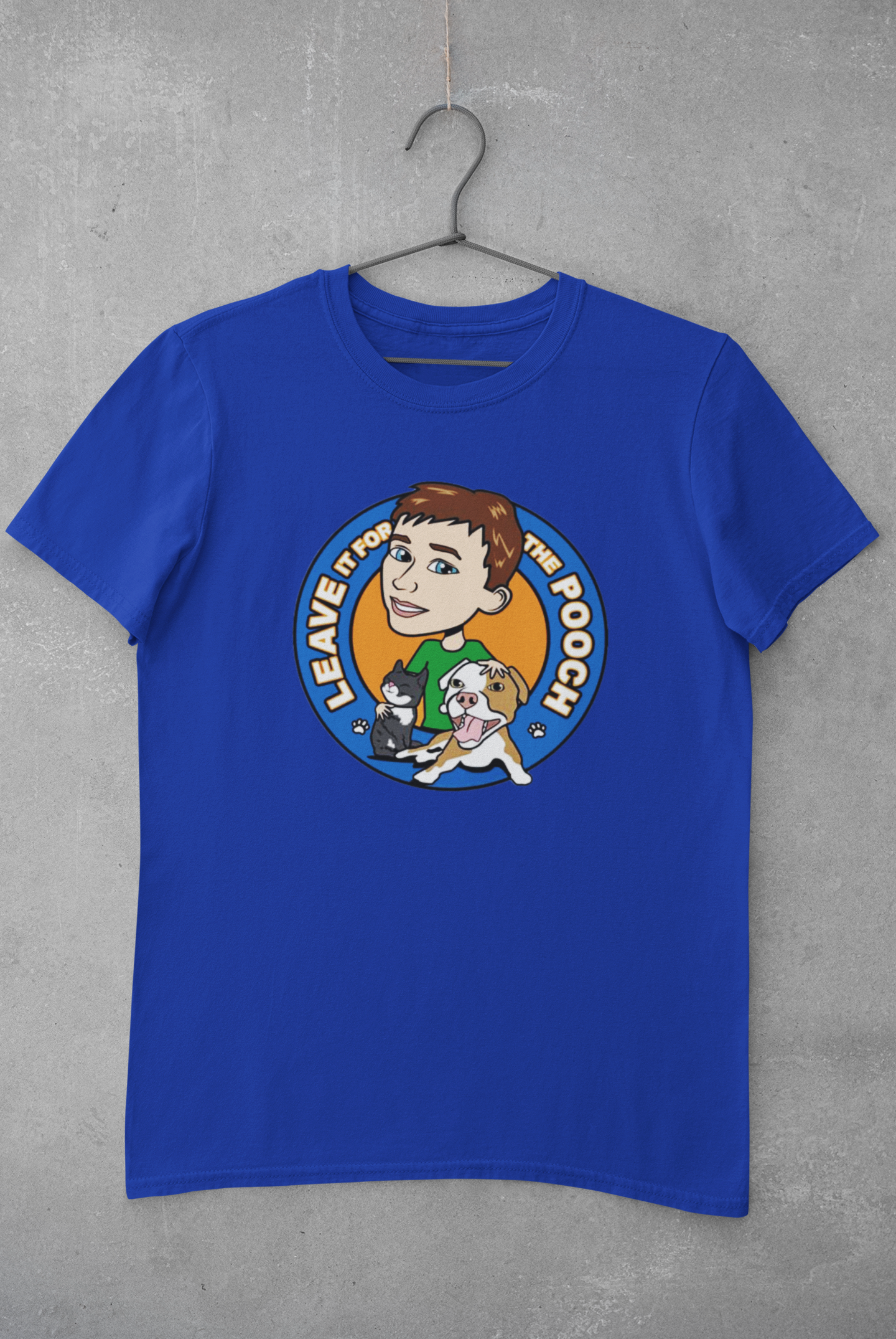 Leave It For The Pooch Youth Tee - Ruff Life Rescue Wear