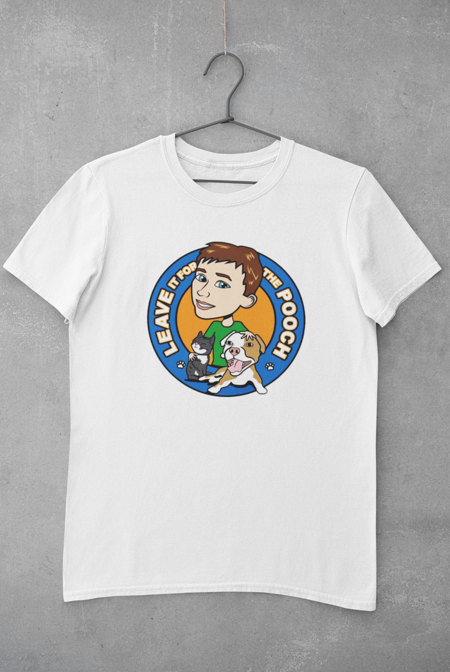 Leave It For The Pooch Youth Tee - Ruff Life Rescue Wear