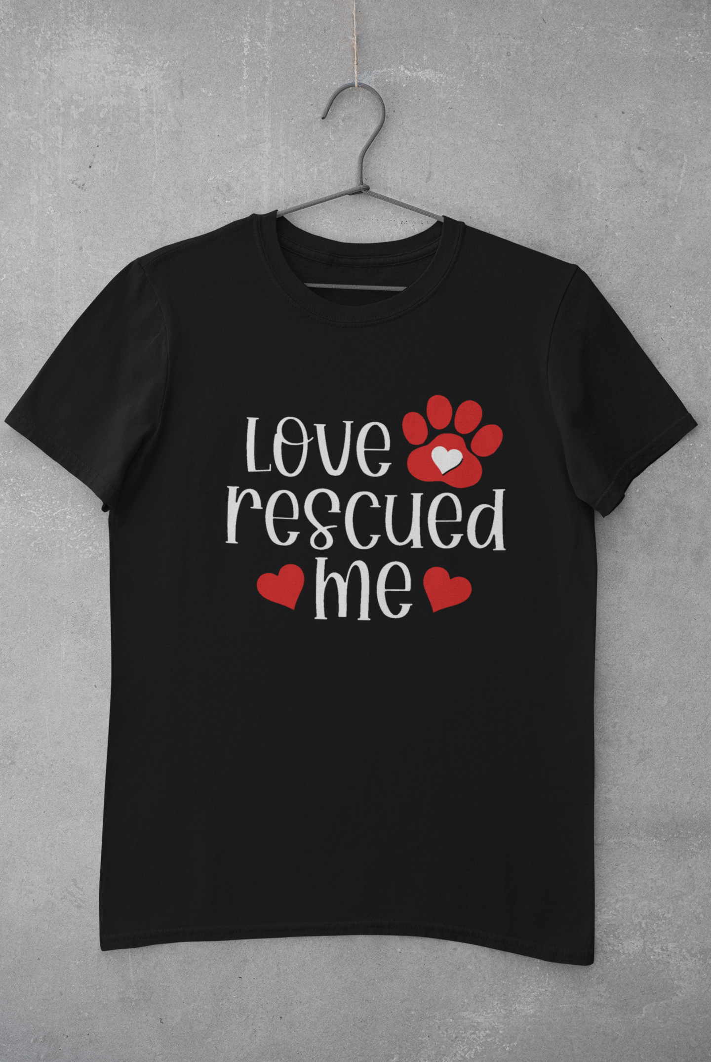 Lily's Rescued Tee (available in several colors) - Ruff Life Rescue Wear