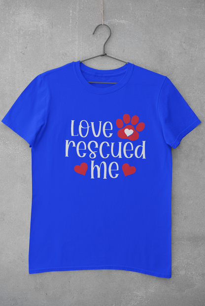 Lily's Rescued Tee (available in several colors) - Ruff Life Rescue Wear