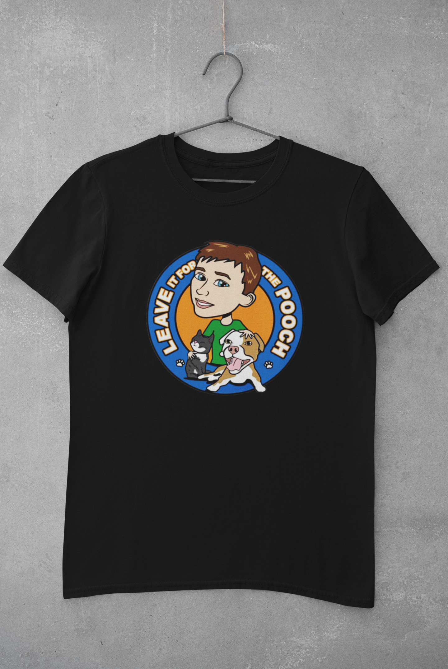 Leave It For The Pooch Youth Tee - Ruff Life Rescue Wear