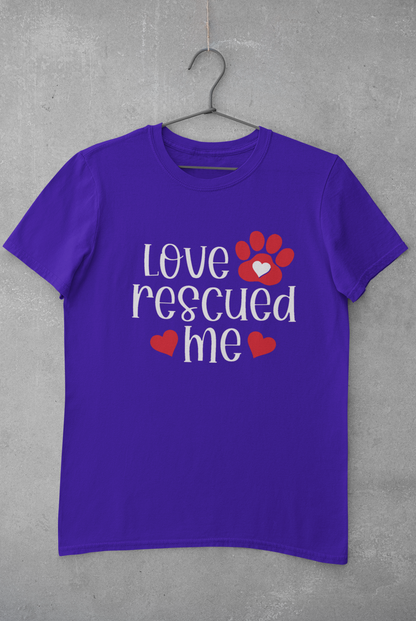 Lily's Rescued Tee (available in several colors) - Ruff Life Rescue Wear