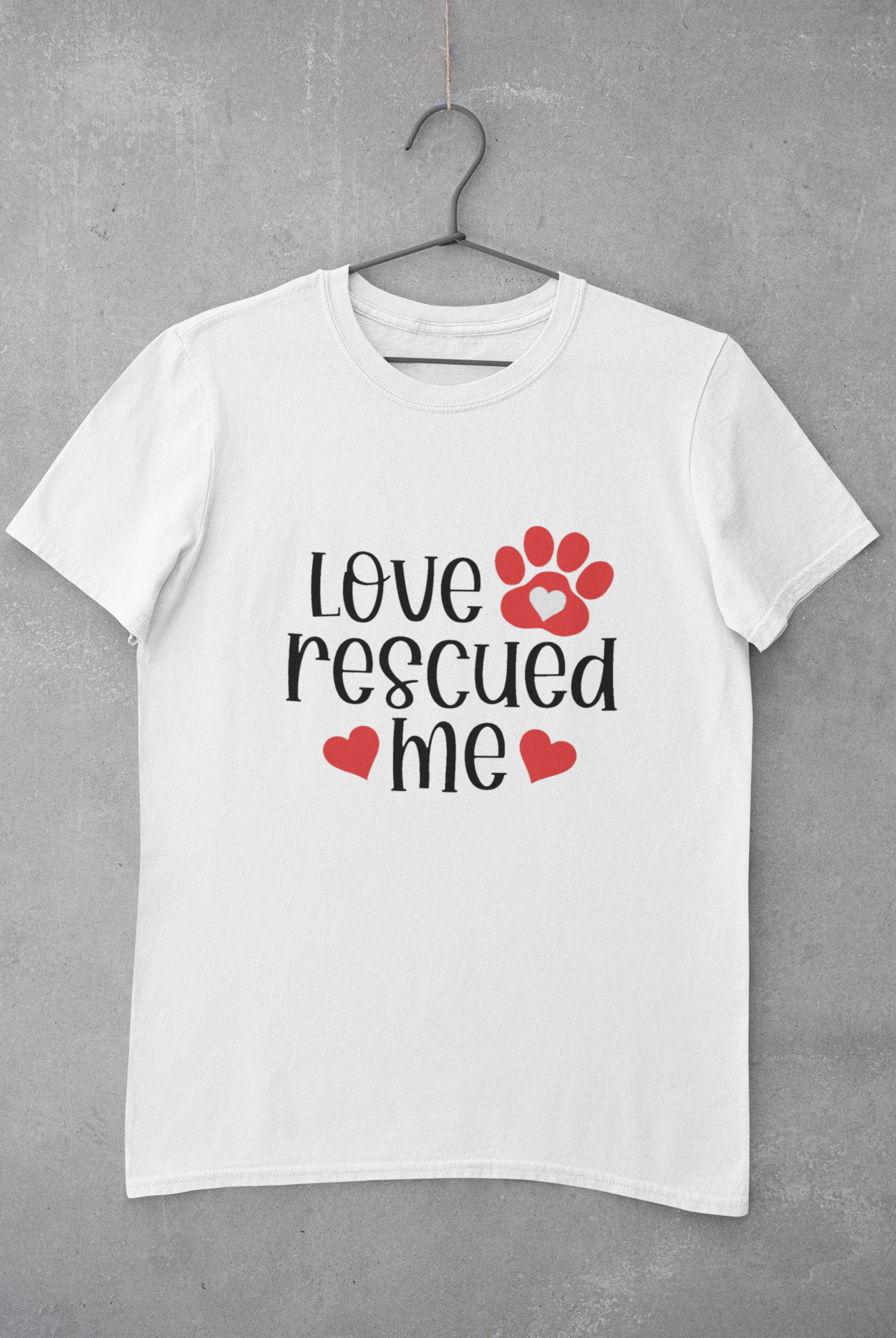 Lily's Rescued Tee (available in several colors) - Ruff Life Rescue Wear